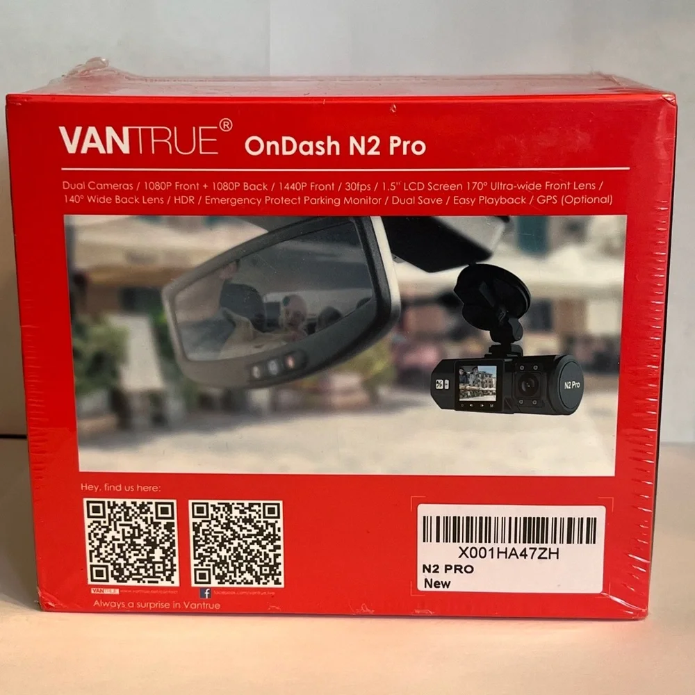 OnDash N2 Pro Dash Cam - Black